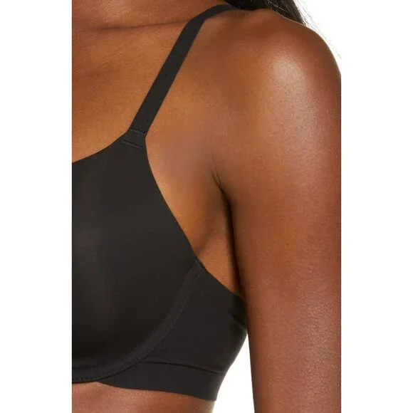 🆕 WACOAL Comfort First Underwire T-Shirt Bra 34D Black #853339 - Picture 4 of 9